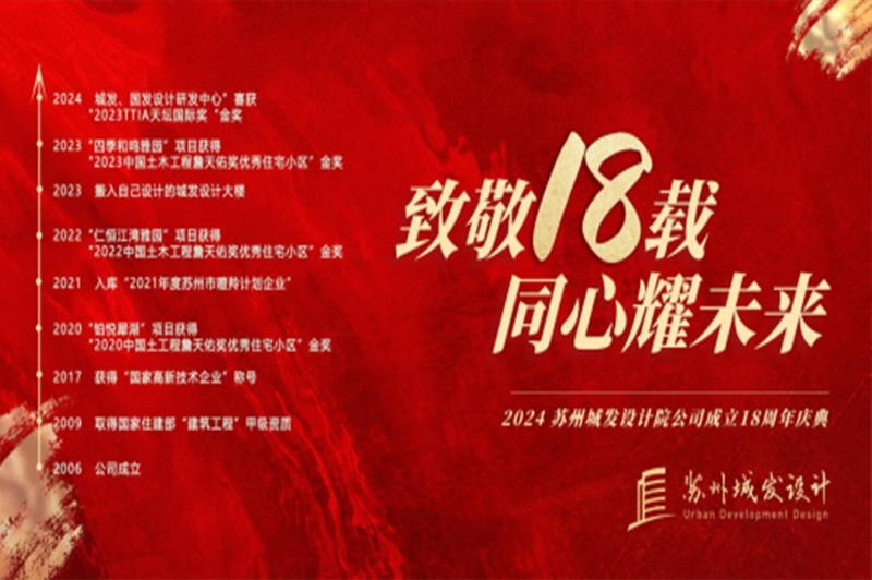 記憶丨蘇州城發(fā)設(shè)計喜迎十八周年慶！